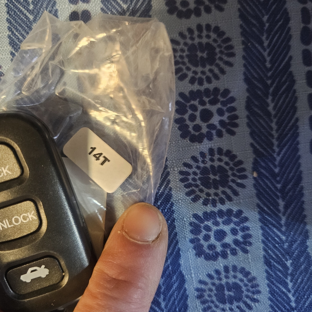 Sale 3for30 Ends 30th Black Car Key Fob with Lock and Unlock Buttons